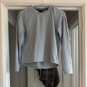 Light Blue Long Sleeve Top
